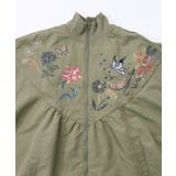 リボン×花刺繍ドルマンスリーブブルゾン | ScoLar | 詳細画像16 