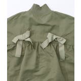 リボン×花刺繍ドルマンスリーブブルゾン | ScoLar | 詳細画像21 