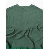 花蝶刺繍シャーリング生地ティアード風ワンピース | ScoLar | 詳細画像19 