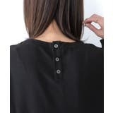 花蝶刺繍シャーリング生地ティアード風ワンピース | ScoLar | 詳細画像9 