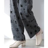 アンティーク調フロッキープリントパンツ | ScoLar | 詳細画像6 