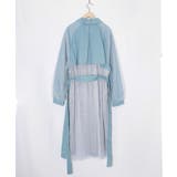 チュール重ね花刺繍ロングコート | ScoLar | 詳細画像20 