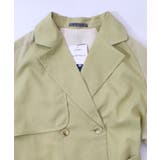 チュール重ね花刺繍ロングコート | ScoLar | 詳細画像25 