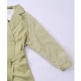 チュール重ね花刺繍ロングコート | ScoLar | 詳細画像26 