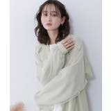 チュール重ね花刺繍ロングコート | ScoLar | 詳細画像8 