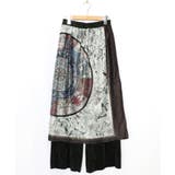 星座ステンドグラス柄シアー×ボドレー素材パンツ | ScoLar | 詳細画像8 