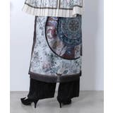 星座ステンドグラス柄シアー×ボドレー素材パンツ | ScoLar | 詳細画像4 