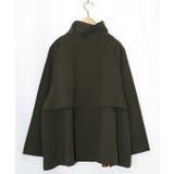 クラシカル柄プリーツ×ツイルトレンチ風コート | ScoLar | 詳細画像10 