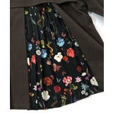 クラシカル柄プリーツ×ツイルトレンチ風コート | ScoLar | 詳細画像11 