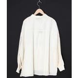 花柄布帛シャツ | ScoLar | 詳細画像8 