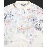 花柄布帛シャツ | ScoLar | 詳細画像9 