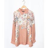 花柄布帛シャツ | ScoLar | 詳細画像12 