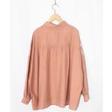 花柄布帛シャツ | ScoLar | 詳細画像13 