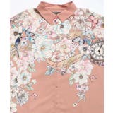 花柄布帛シャツ | ScoLar | 詳細画像14 