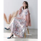 花柄布帛シャツ | ScoLar | 詳細画像2 