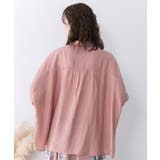 花柄布帛シャツ | ScoLar | 詳細画像5 