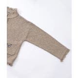 蝶刺繍×蝶ボタン付きニットカーディガン | ScoLar | 詳細画像16 