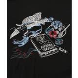 ネコ×作曲刺繍ポンチ生地半袖Tシャツ | ScoLar | 詳細画像9