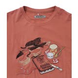 ネコ×作曲刺繍ポンチ生地半袖Tシャツ | ScoLar | 詳細画像11