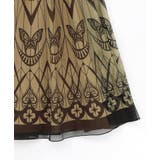 ゴシック柄チュール重ねリバーシブルスカート | ScoLar | 詳細画像19 