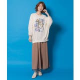 ゴシック柄チュール重ねリバーシブルスカート | ScoLar | 詳細画像7 