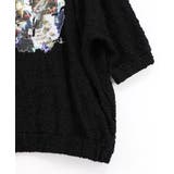 魔女の秘密コラージュ柄 シャーリングレースプルオーバー | ScoLar | 詳細画像12 