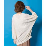 魔女の秘密コラージュ柄 シャーリングレースプルオーバー | ScoLar | 詳細画像4 