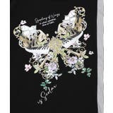 ラメ入りアンティーク柄アシメ異素材切替PO | ScoLar | 詳細画像14 