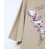 ラメ入りアンティーク柄アシメ異素材切替PO | ScoLar | 詳細画像18 