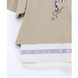 ラメ入りアンティーク柄アシメ異素材切替PO | ScoLar | 詳細画像19 