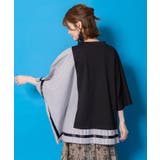 ラメ入りアンティーク柄アシメ異素材切替PO | ScoLar | 詳細画像4 