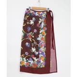 スカーフ柄巻きスカート付きパンツ | ScoLar | 詳細画像11 