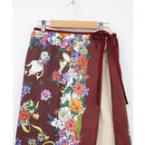 スカーフ柄巻きスカート付きパンツ | ScoLar | 詳細画像20 