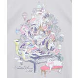 ツリーハウス柄麻タッチコットンプルオーバー | ScoLar | 詳細画像9