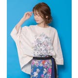 アイボリー | ツリーハウス柄麻タッチコットンプルオーバー | ScoLar