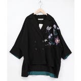 シアージャガード花蝶刺繍配色ジャケット | ScoLar | 詳細画像8