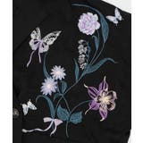 シアージャガード花蝶刺繍配色ジャケット | ScoLar | 詳細画像10