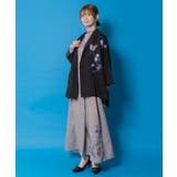 シアージャガード花蝶刺繍配色ジャケット | ScoLar | 詳細画像2