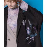 シアージャガード花蝶刺繍配色ジャケット | ScoLar | 詳細画像6