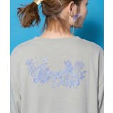 配色チュニック×マーブル柄ワンピセット | ScoLar | 詳細画像2