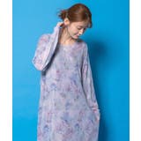 配色チュニック×マーブル柄ワンピセット | ScoLar | 詳細画像4