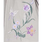 花蝶刺繍トレンチ風ジャンパースカート | ScoLar | 詳細画像13