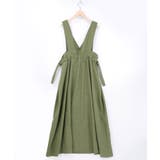 花蝶刺繍トレンチ風ジャンパースカート | ScoLar | 詳細画像16