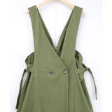 花蝶刺繍トレンチ風ジャンパースカート | ScoLar | 詳細画像18