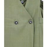 花蝶刺繍トレンチ風ジャンパースカート | ScoLar | 詳細画像19