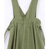 花蝶刺繍トレンチ風ジャンパースカート | ScoLar | 詳細画像23