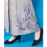 花蝶刺繍トレンチ風ジャンパースカート | ScoLar | 詳細画像9