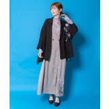 花蝶刺繍トレンチ風ジャンパースカート | ScoLar | 詳細画像10