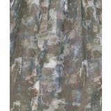 魔女の秘密柄チュール重ね異素材切替シャツワンピース | ScoLar | 詳細画像15