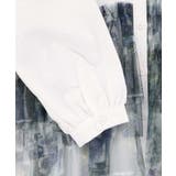 魔女の秘密柄チュール重ね異素材切替シャツワンピース | ScoLar | 詳細画像18